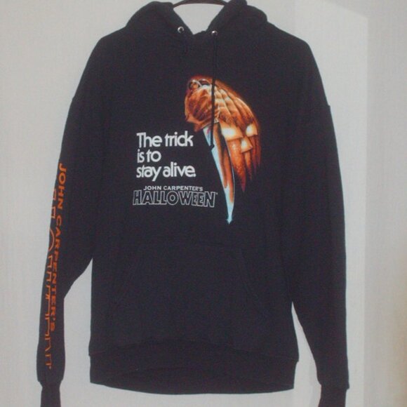 John Carpenter's Halloween movie double-sided hoodie - size large - Picture 3 of 6